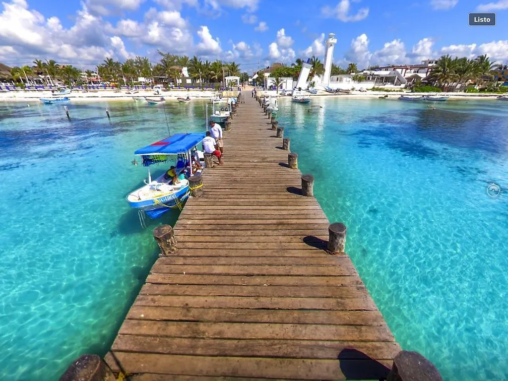 Hotel Casa Delfin Puerto Morelos Mexiko
